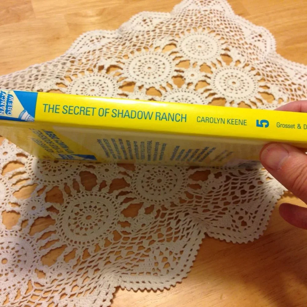 Book Sale! 3 for $10! Nancy Drew #5  - Secret of Shadow Ranch, middle grades